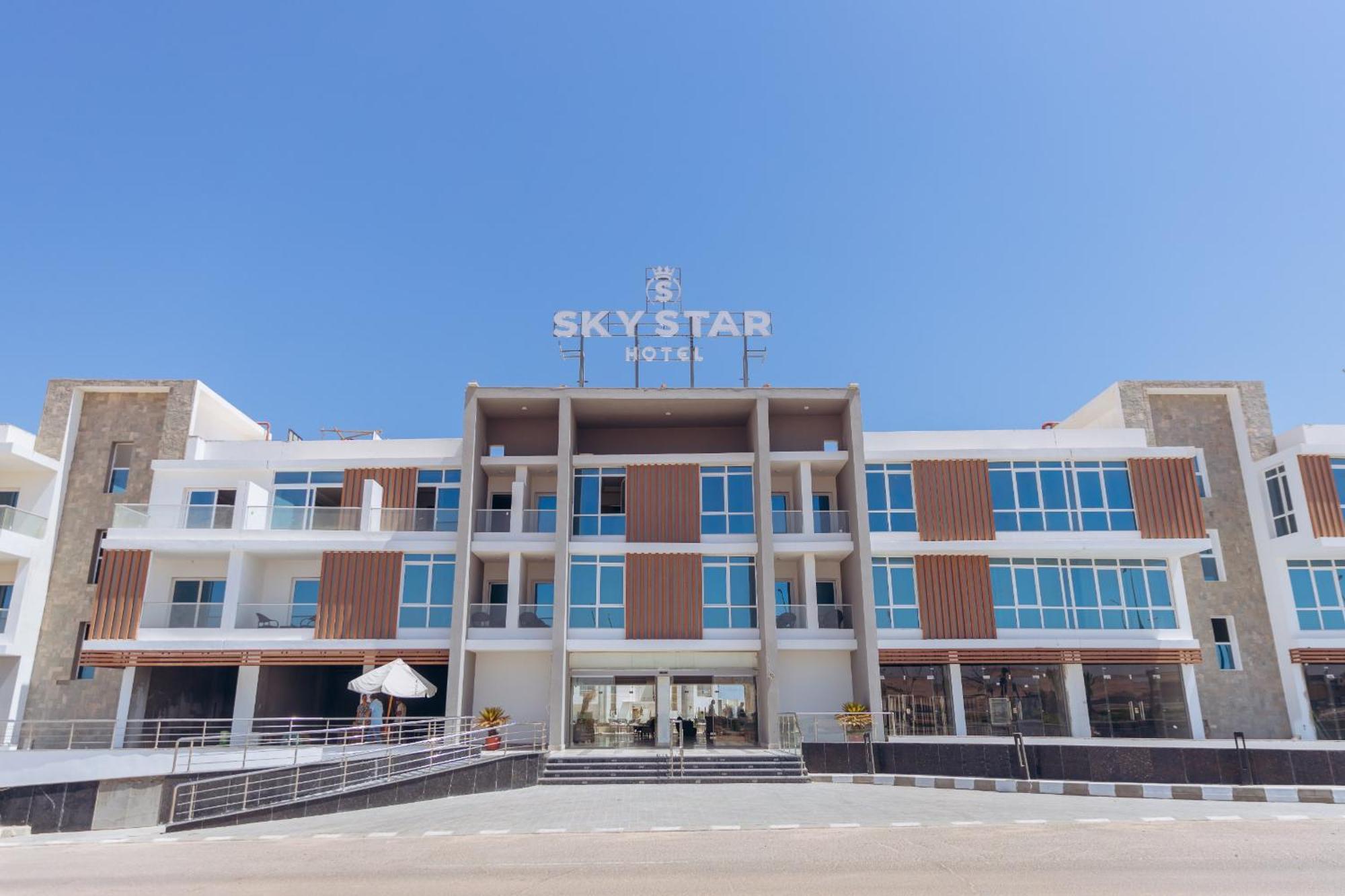 Sky Star Hotel Free Shuttle To Hurghada City Center Bagian luar foto
